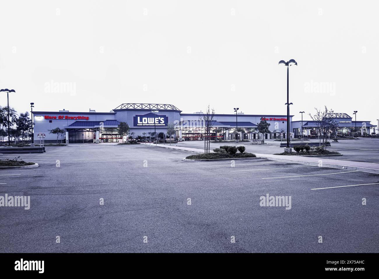 Kommerzielle Architektur, Lowe's Store, Außenansicht, um 2003 Stockfoto