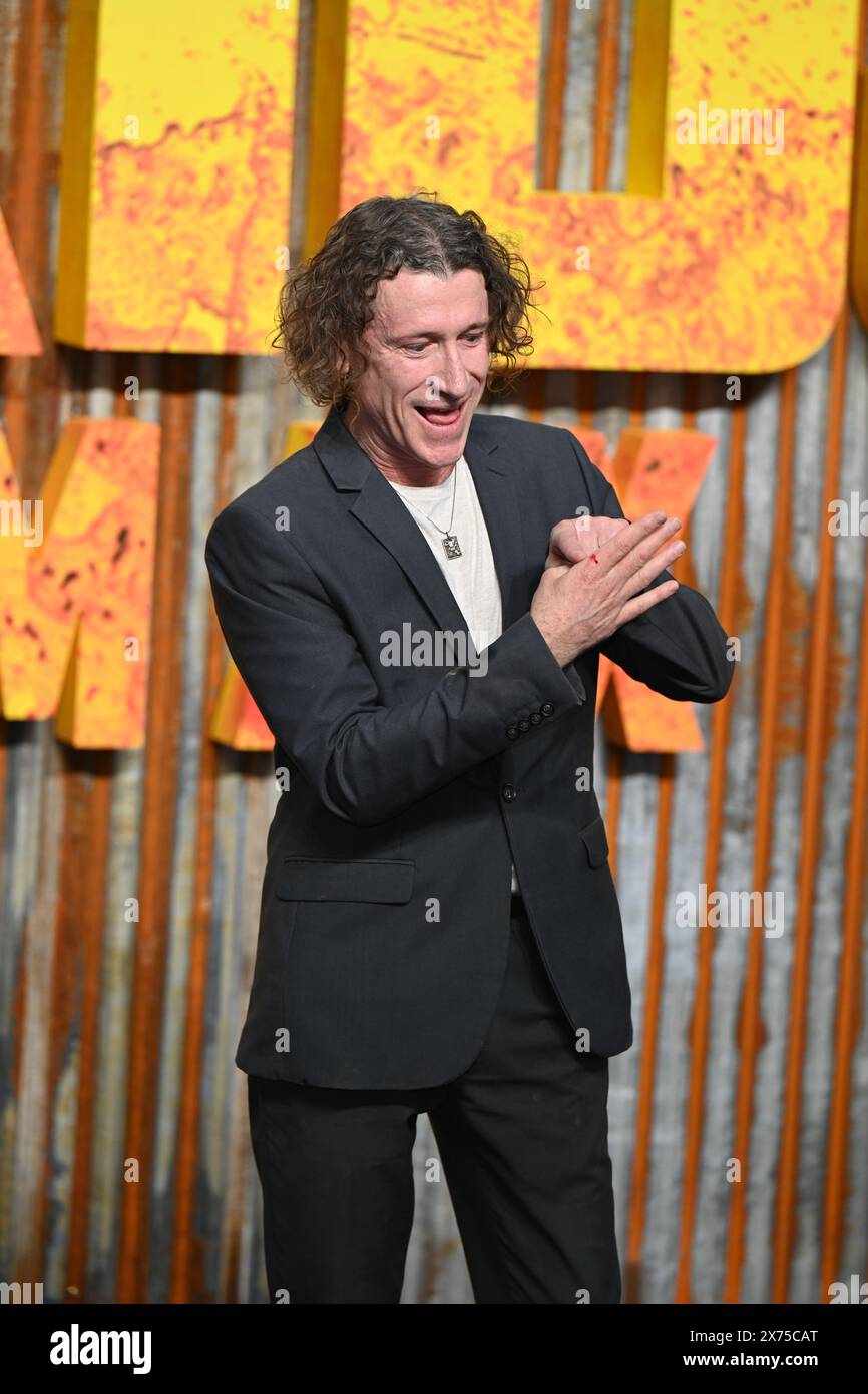 LONDON, ENGLAND, Großbritannien - 17. MAI 2024: David Collins nimmt an der britischen Premiere von „Furiosa: A Mad Max Saga“ im BFI IMAX in London Teil. Quelle: Siehe Li/Picture Capital/Alamy Live News Stockfoto