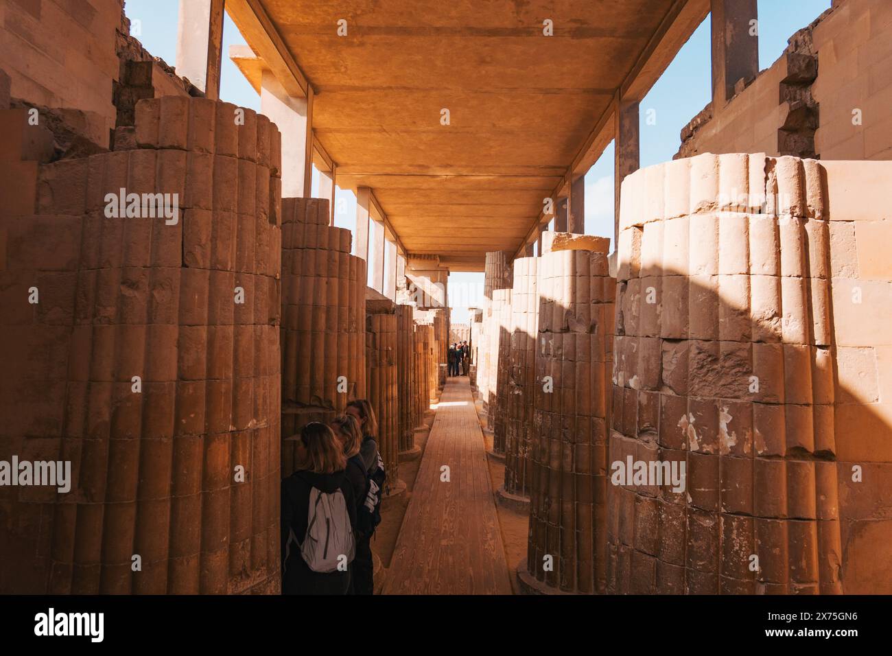 Sakkara Nekropolis Stockfoto