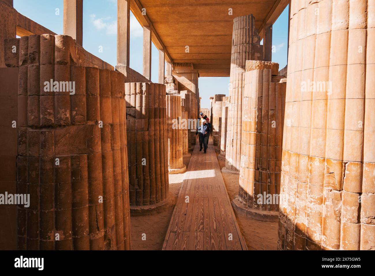 Sakkara Nekropolis Stockfoto