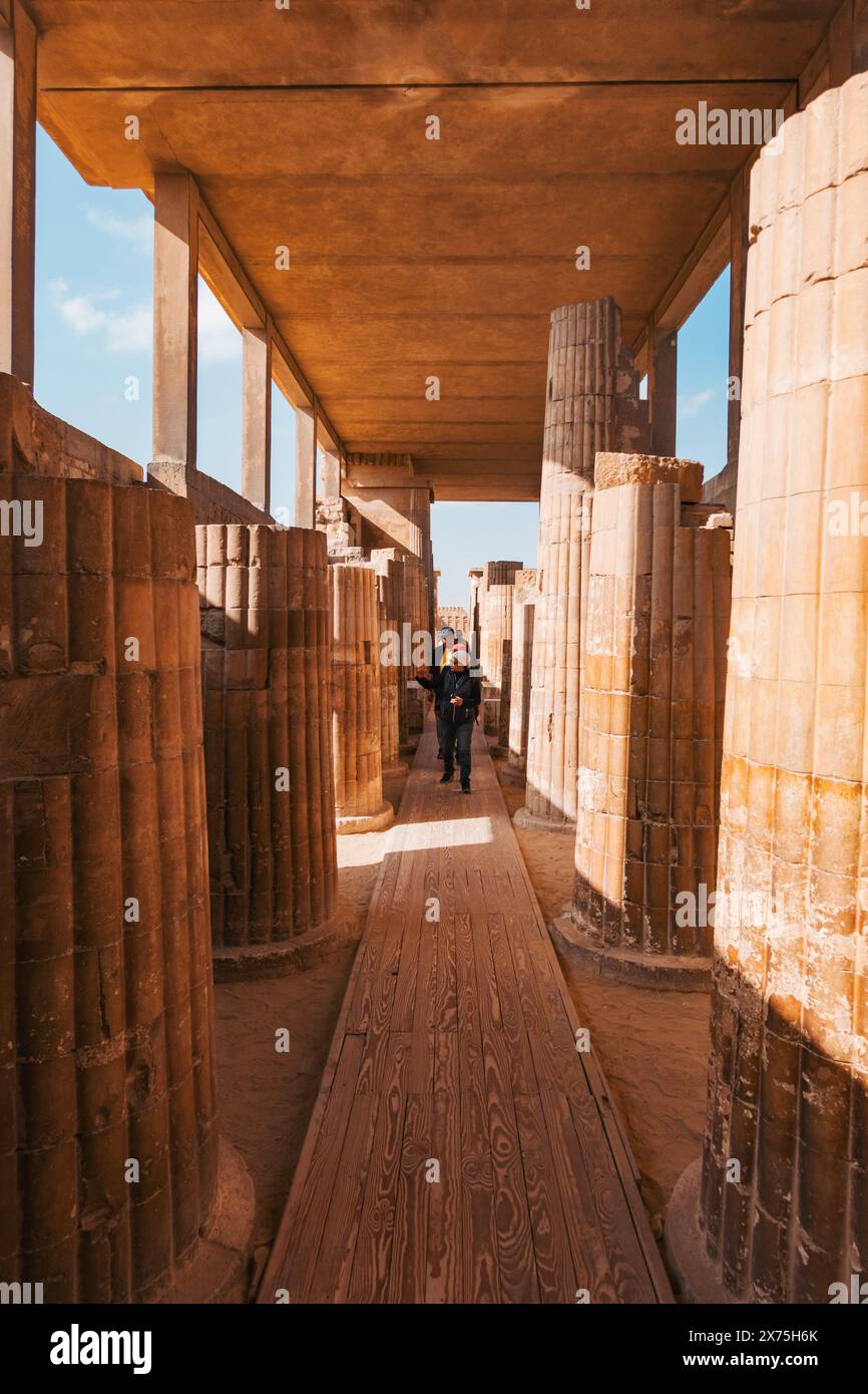 Sakkara Nekropolis Stockfoto