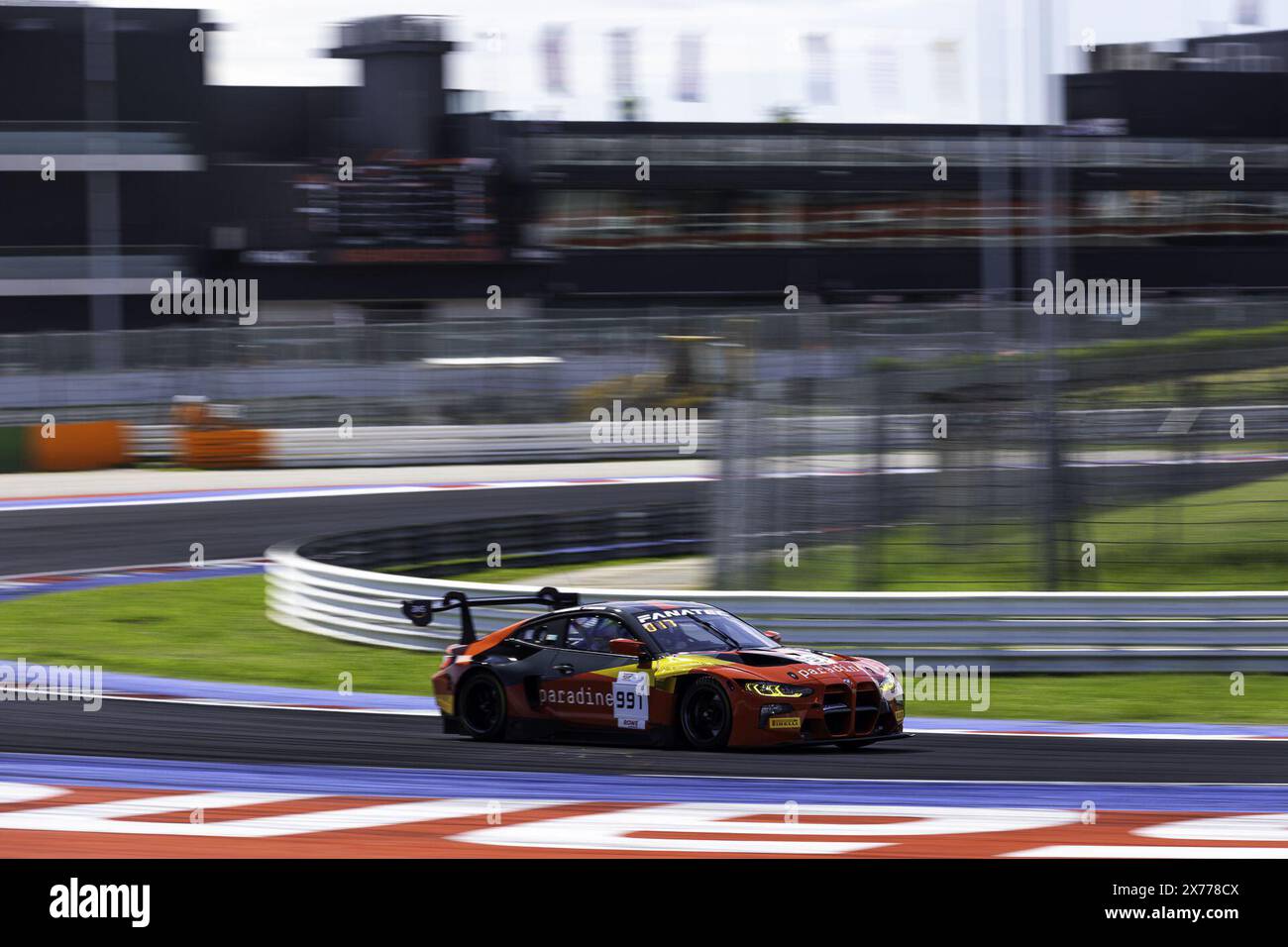 991 LEUNG Darren (gbr), DENNIS Jake (gbr), SOWERY Toby (gbr), Century Motorsport, BMW M4 GT3, Action während der 3. Runde des GT World Challenge Sprint Cups 2024 auf dem Misano World Circuit Marco Simoncelli vom 17. bis 19. Mai 2024 in Misano Adriatico, Italien Stockfoto