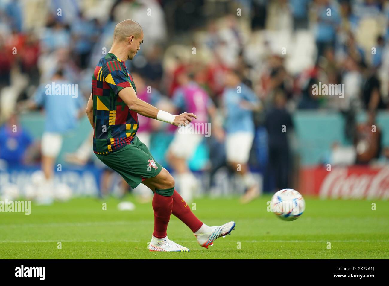 Lusail, Katar. November 2022. Pepe während des Spiels zwischen Portugal und Uruguay, Gruppe H, FIFA Fussball-Weltmeisterschaft Katar 2022. Stockfoto