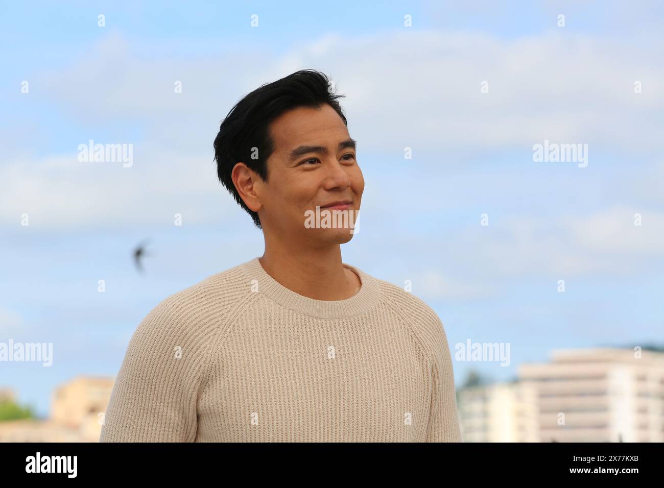 Cannes, Frankreich. Mai 2024. Eddie Peng beim Black Dog Film Photo Call beim 77. Cannes Film Festival. Quelle: Doreen Kennedy/Alamy Live News. Stockfoto