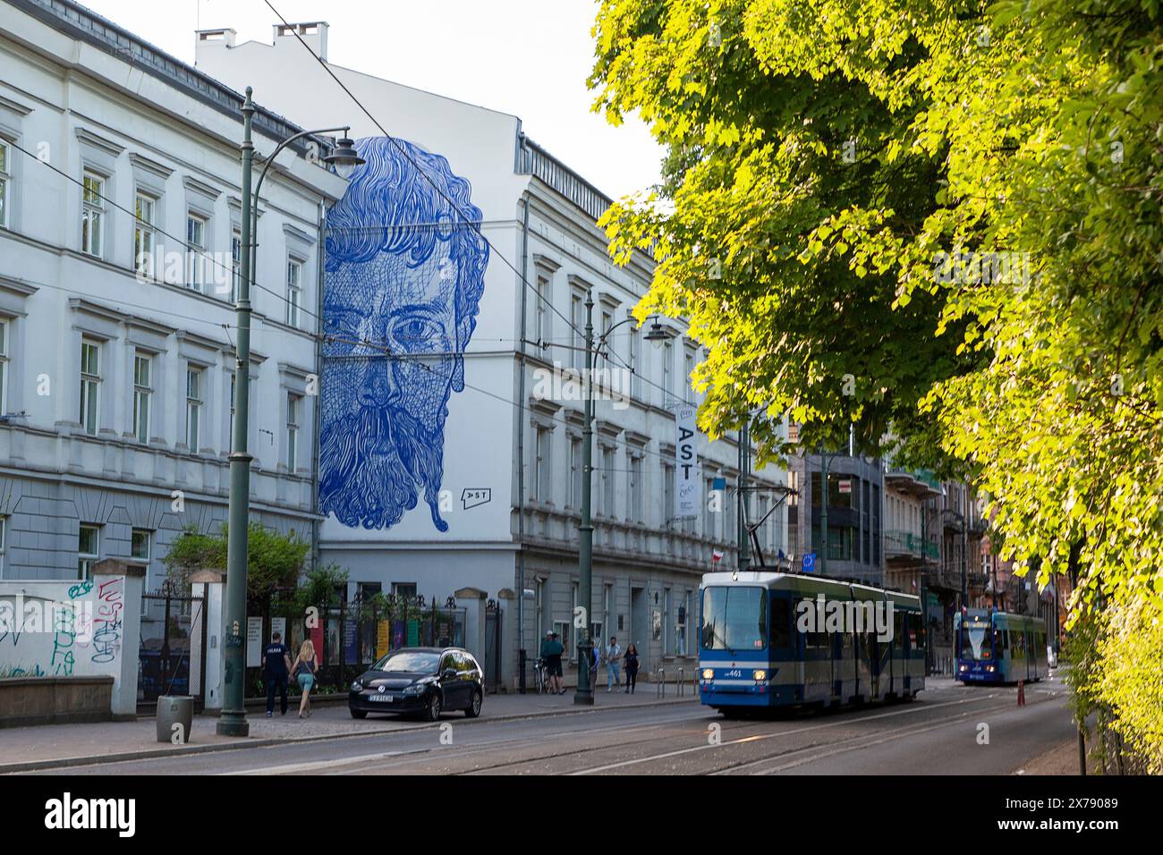 AST nationale Akademie der Theaterkunst - Akademia Sztuk Teatralnych - Kraków Stockfoto
