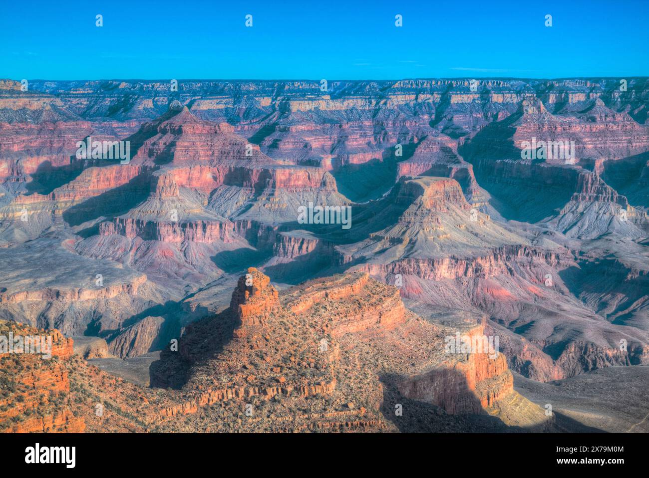Von Lookout Studio, South Rim, Grand Canyon National Park, UNESCO World Heritage Site, Arizona, USA Stockfoto