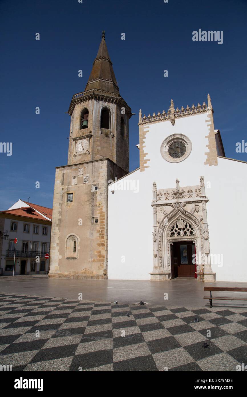 Kirche von Sao Joao Batista, Tomar, Portugal Stockfoto