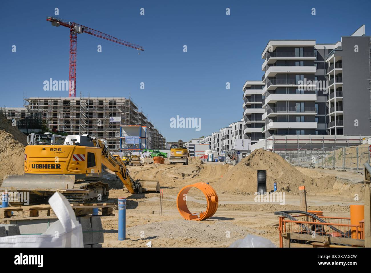 Wohnungsbau, Friedenauer Höhe, Friedenau, Schöneberg, Berlin, Deutschland Stockfoto