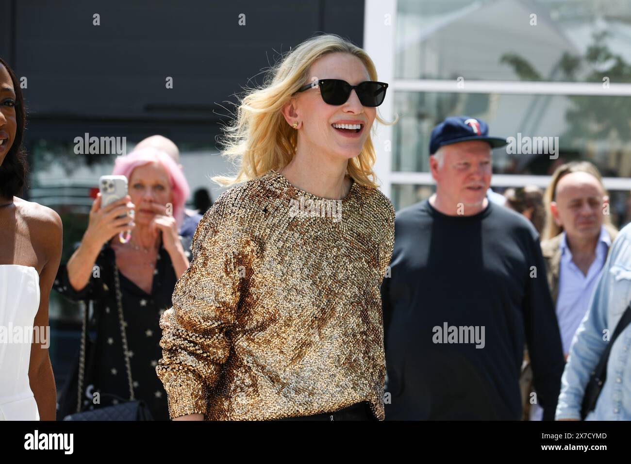 19. Mai 2024, Cannes, Cote D'azur, Frankreich: CATE BLANCHETT während des Fotoaufrufs „Gerüchte“ beim 77. Jährlichen Filmfestival von Cannes im Palais des Festivals in Cannes, Frankreich (Foto: © Mickael Chavet/ZUMA Press Wire) NUR REDAKTIONELLE VERWENDUNG! Nicht für kommerzielle ZWECKE! Stockfoto