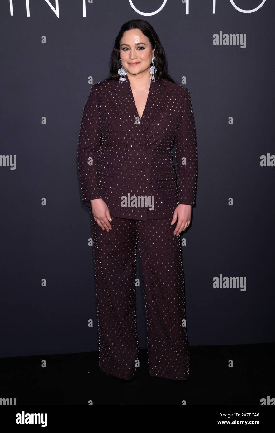 Cannes, Frankreich. Mai 2024. Lily Gladstone nahm an den KERING Women in Motion Awards 2024 und dem Cannes Film Festival Presidential Dinner am Place de la Castre Teil, Teil der 77. Ausgabe der Cannes Film Festival. Quelle: Doug Peters/EMPICS/Alamy Live News Stockfoto