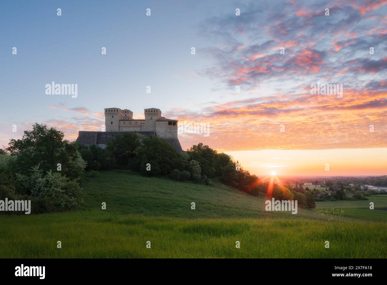 Der Beginn eines neuen Tages Stockfoto