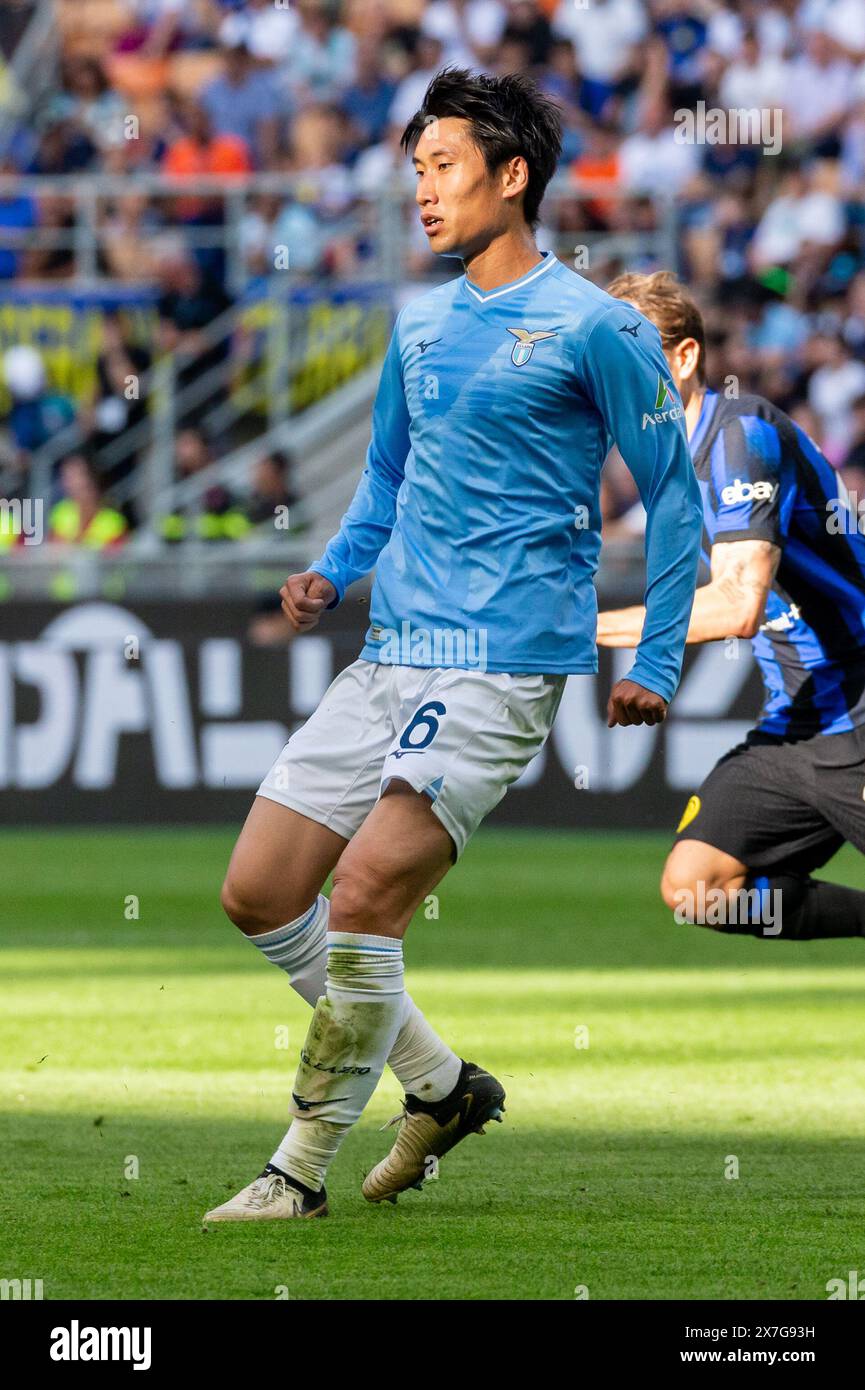 Mailand, Italien - 19. Mai 2024 - Inter vs Lazio Serie A - kamada daichi lazio Credit: Kines Milano/Alamy Live News Stockfoto