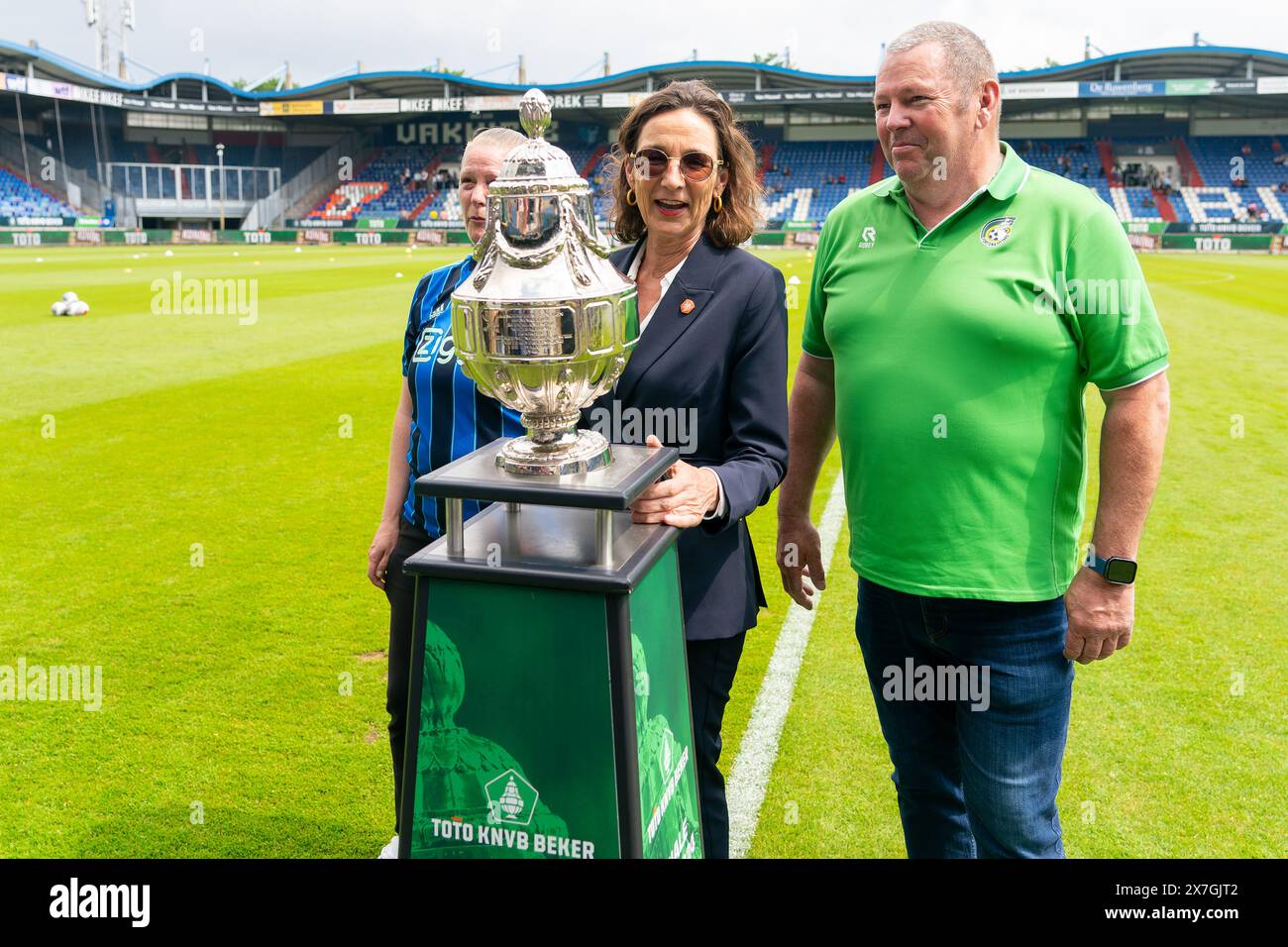 Tilburg, Niederlande. Mai 2024. TILBURG, NIEDERLANDE - 20. MAI: Marianne van Leeuwen vor dem TOTO KNVB Cup Finale zwischen Ajax und Fortuna Sittard im Koning Willem II Stadion am 20. Mai 2024 in Tilburg, Niederlande. (Foto von Joris Verwijst/Orange Pictures) Credit: Orange Pics BV/Alamy Live News Stockfoto