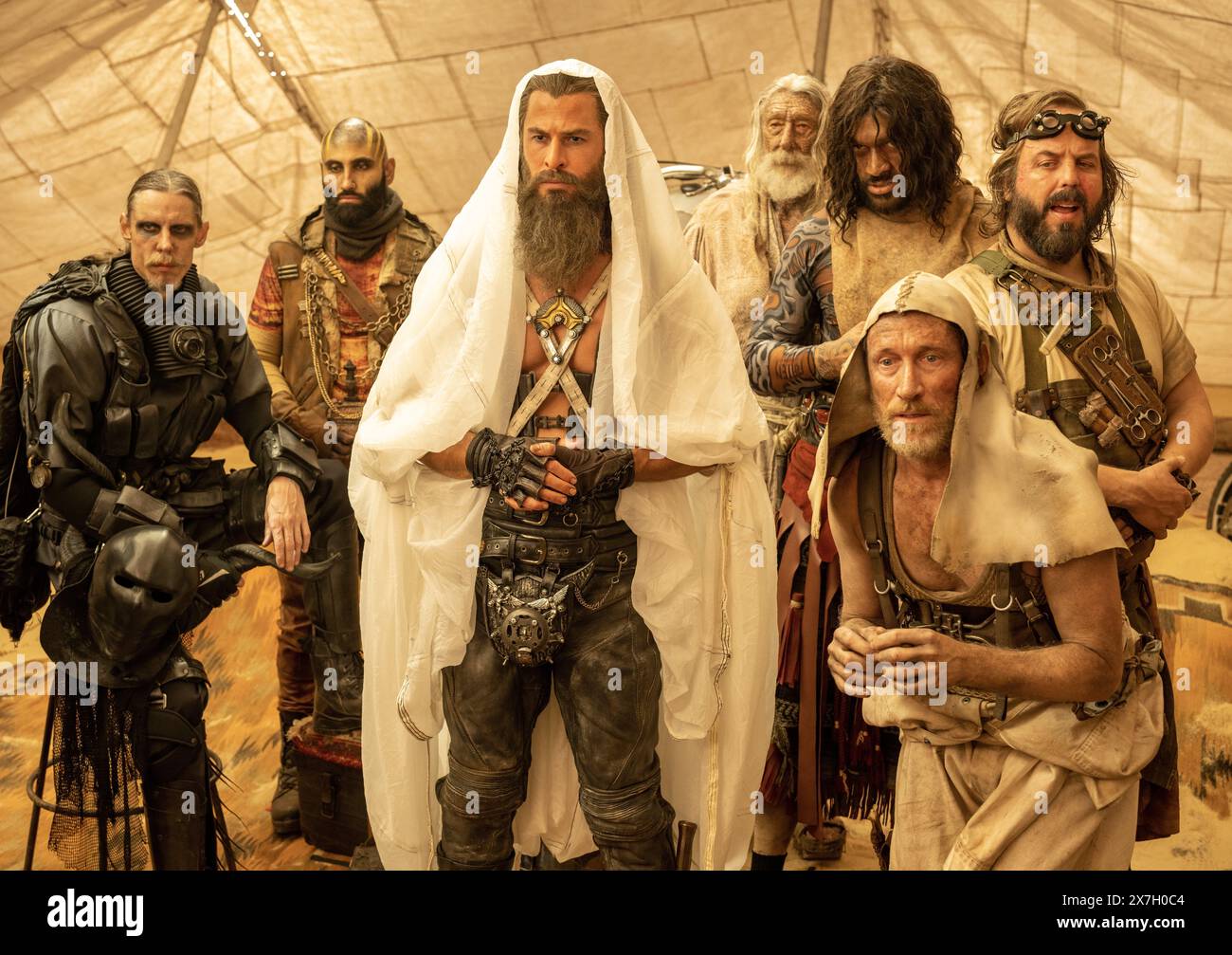 CHRIS HEMSWORTH IN FURIOSA: A MAD MAX SAGA (2024), REGIE: GEORGE MILLER. Gutschrift: WARNER BROS. / Album Stockfoto