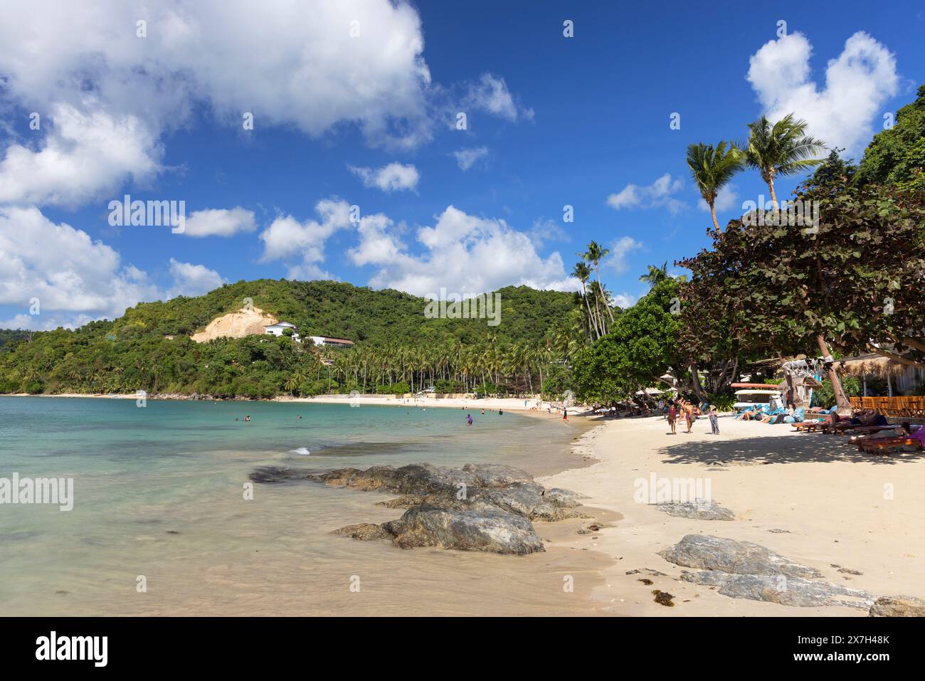 Marimegmeg Beach, El Nido, Bacuit Bay, Palawan, Philippinen Stockfoto