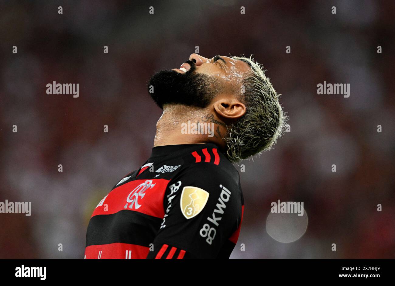 Rio de Janeiro, Brasilien 11. Mai 2024: Gabriel (Gabgol) von Flamengo während des Campeonato Brasileiro Fußballspiels zwischen Flamengo und Corinthians Stockfoto