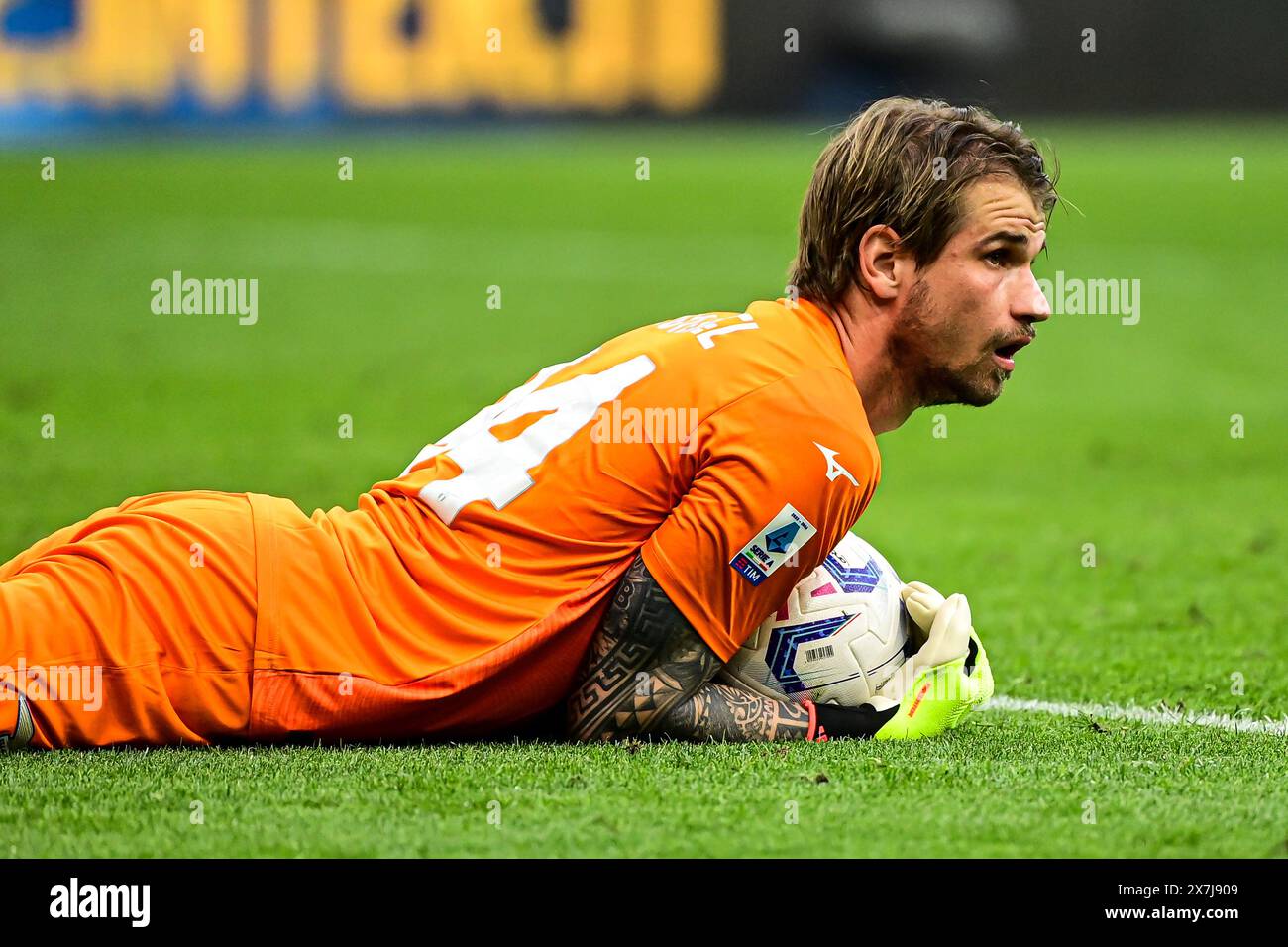 Mailand, Italien. Mai 2024. Ivan Provedel aus Latium während des italienischen Fußballspiels der Serie A Inter Mailand gegen Latium im San Siro Stadion Credit: Piero Cruciatti/Alamy Live News Stockfoto