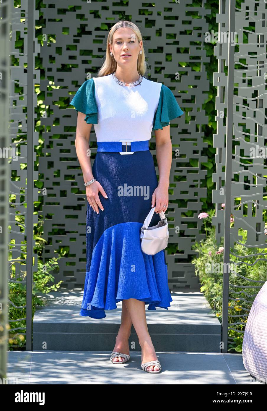 London, Großbritannien. Mai 2024. Lady Amelia Spencer im Boodles National Gallery Garden bei der RHS Chelsea Flower Show, Royal Hospital Chelsea, London, Großbritannien. Quelle: LFP/Alamy Live News Stockfoto