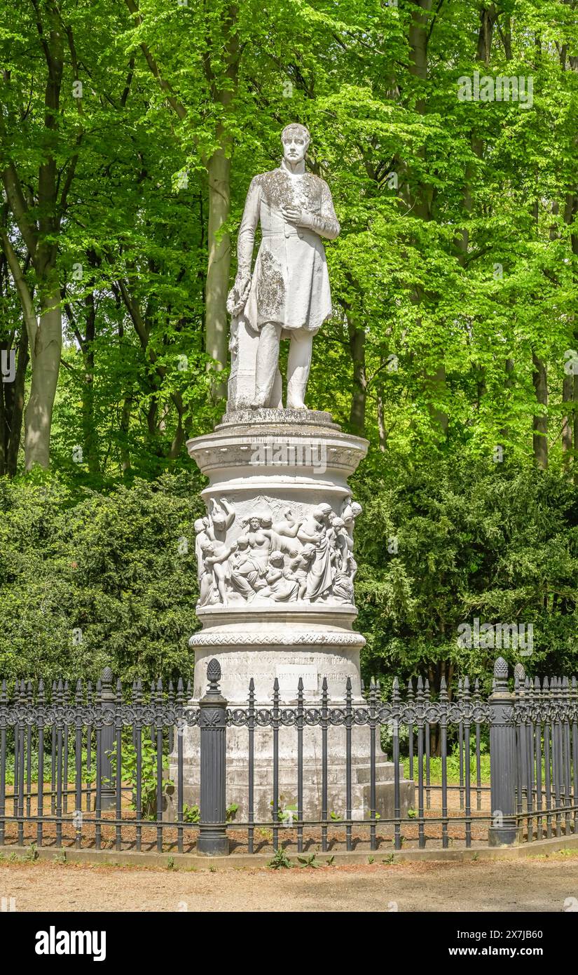 Denkmal Friedrich-Wilhelm III., großer Tiergarten, Tiergarten, Mitte, Berlin, Deutschland Stockfoto