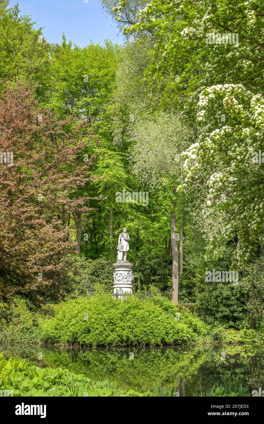 Denkmal Friedrich-Wilhelm III., großer Tiergarten, Tiergarten, Mitte, Berlin, Deutschland *** Denkmal für Friedrich Wilhelm III., großer Tiergarten, Tiergarten, Mitte, Berlin, Deutschland Stockfoto