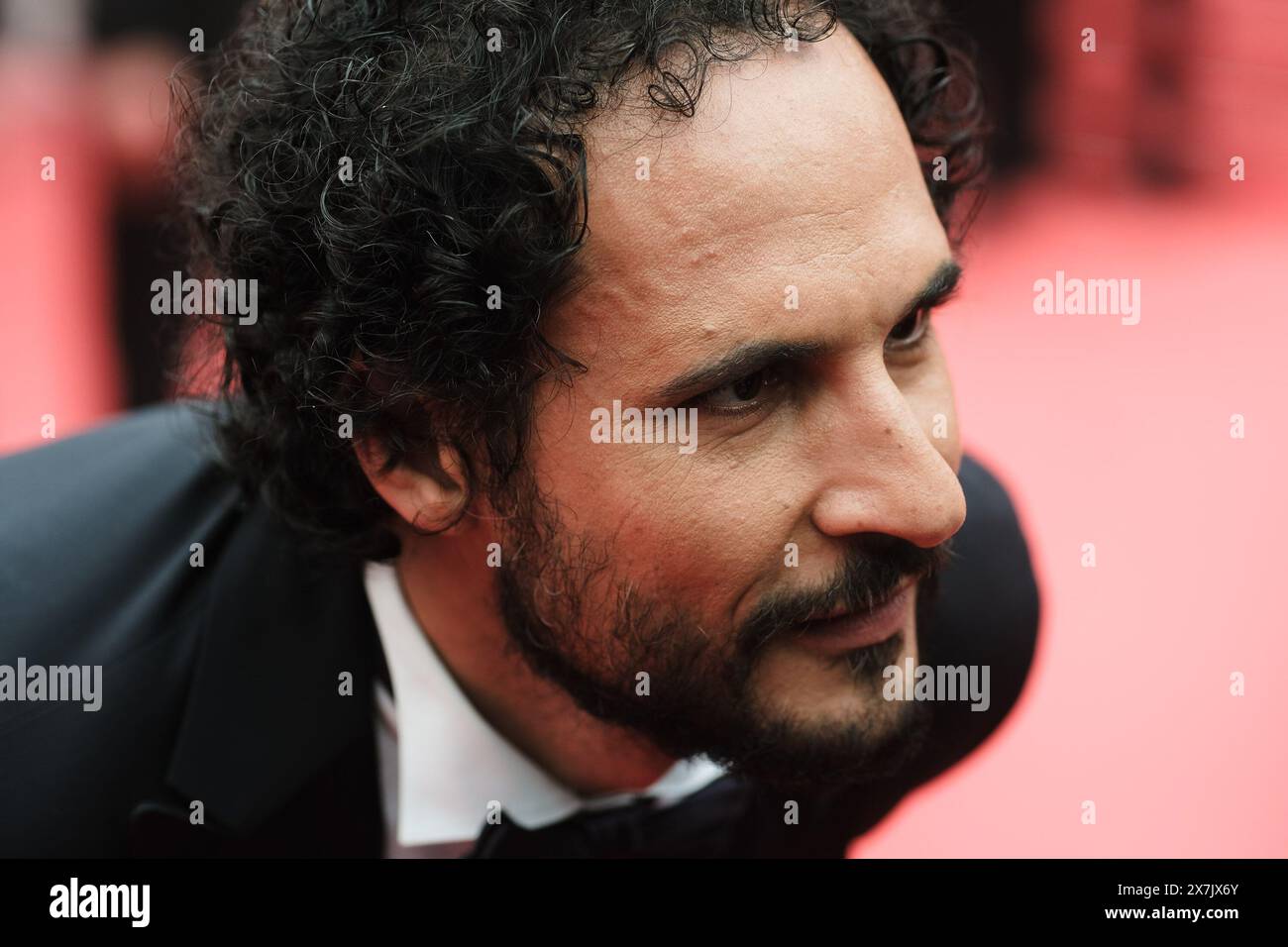 Cannes, Frankreich. Mai 2024. Ali Abbasi fotografierte auf dem Roten Teppich für den Auszubildenden während des 77. Festivals de Cannes. Foto von Julie Edwards./Alamy Live News Stockfoto