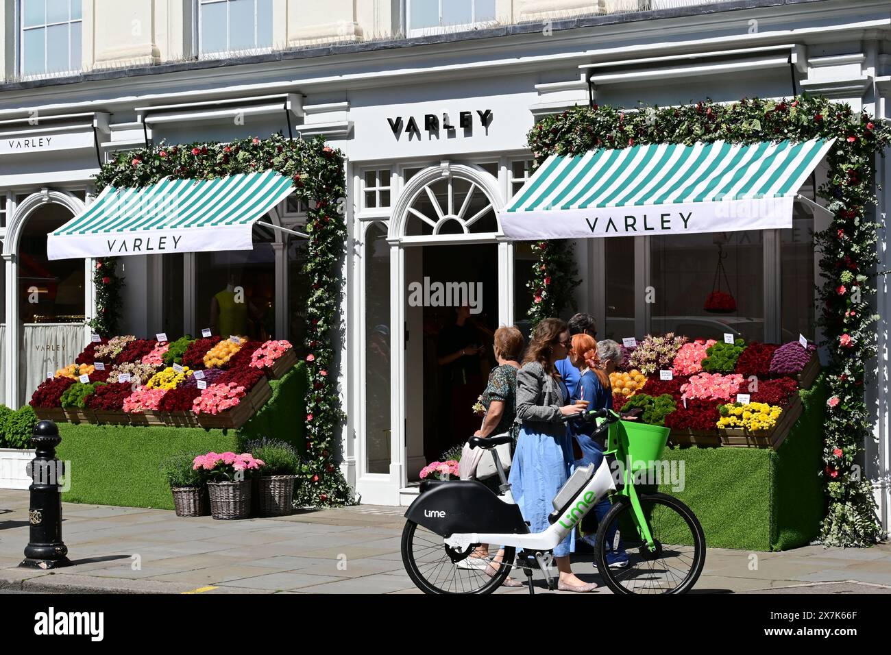 Blumenvorführungen in Chelsea in Bloom, Blumenfeste 2024, Chelsea Stockfoto