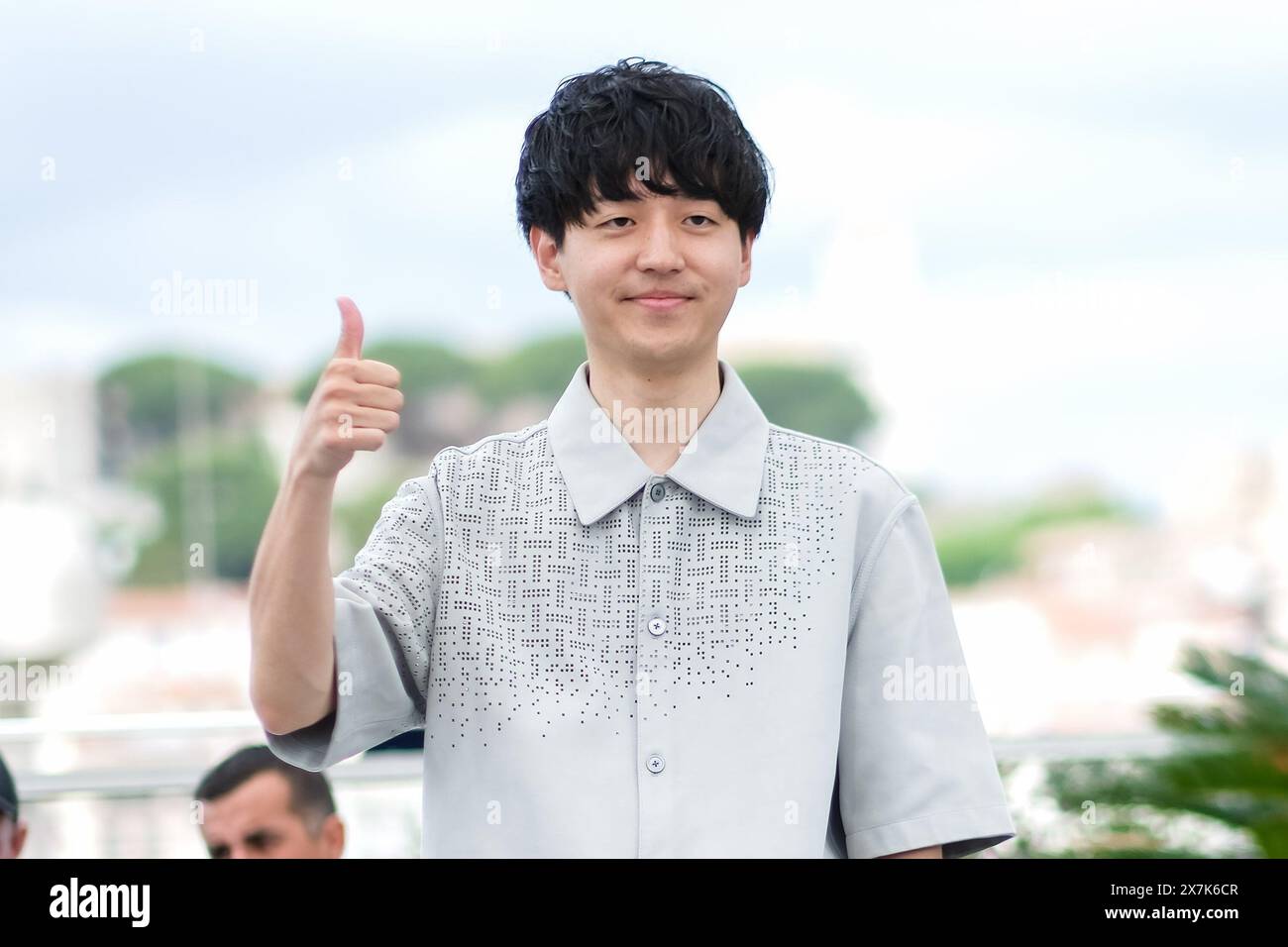 Cannes, Frankreich. Mai 2024. Hiroshi Okuyama posiert beim Photocall for My Sunshine während des 77. Festivals de Cannes. Foto von Julie Edwards./Alamy Live News Stockfoto