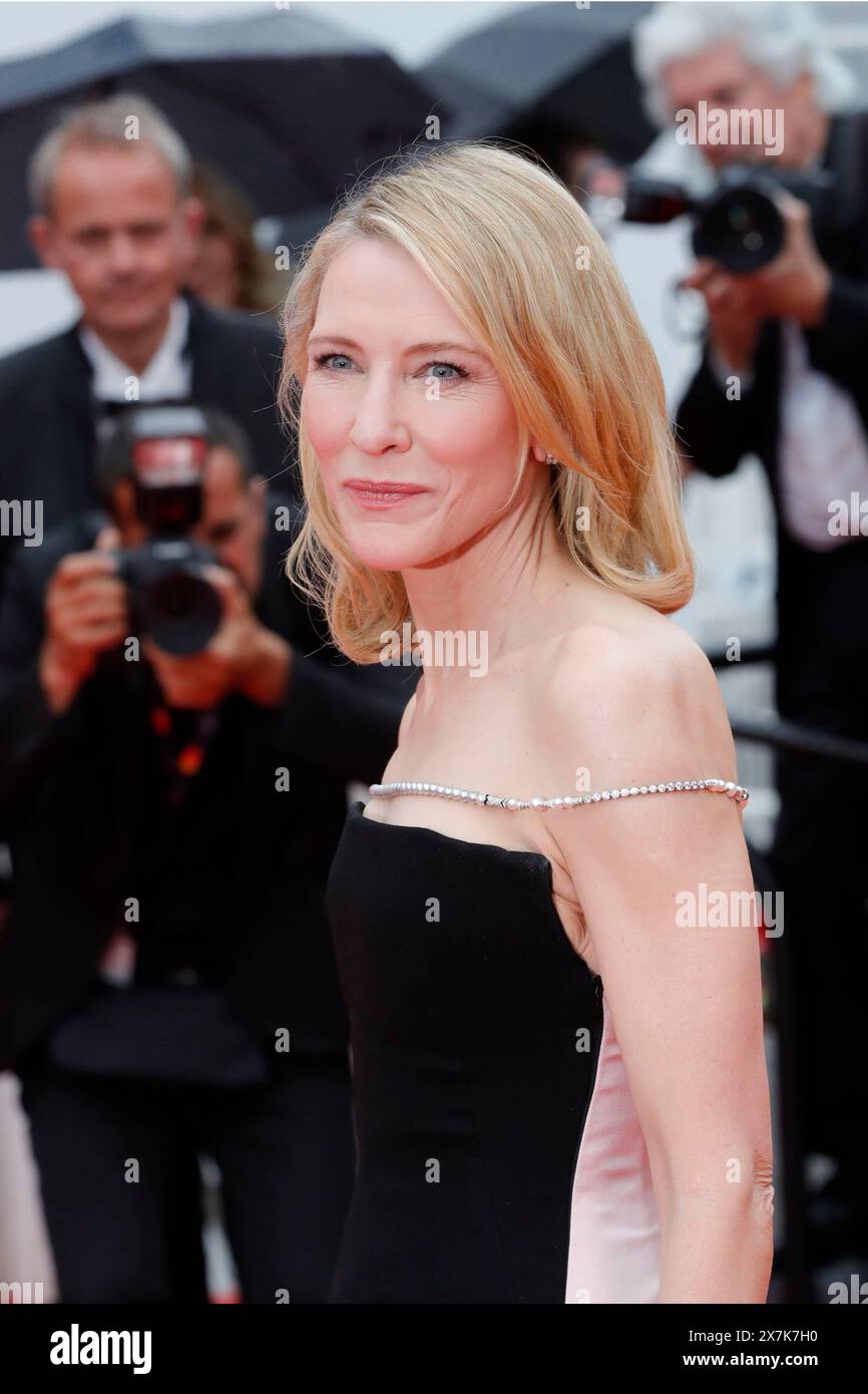 CANNES, FRANKREICH – 20. MAI: Cate Blanchett nimmt an der Premiere des 77. Jährlichen Filmfestivals von Cannes am 20. Mai 2024 im Palais des Festivals in Cannes Teil. CAP/GOL ©GOL/Capital Pictures Stockfoto