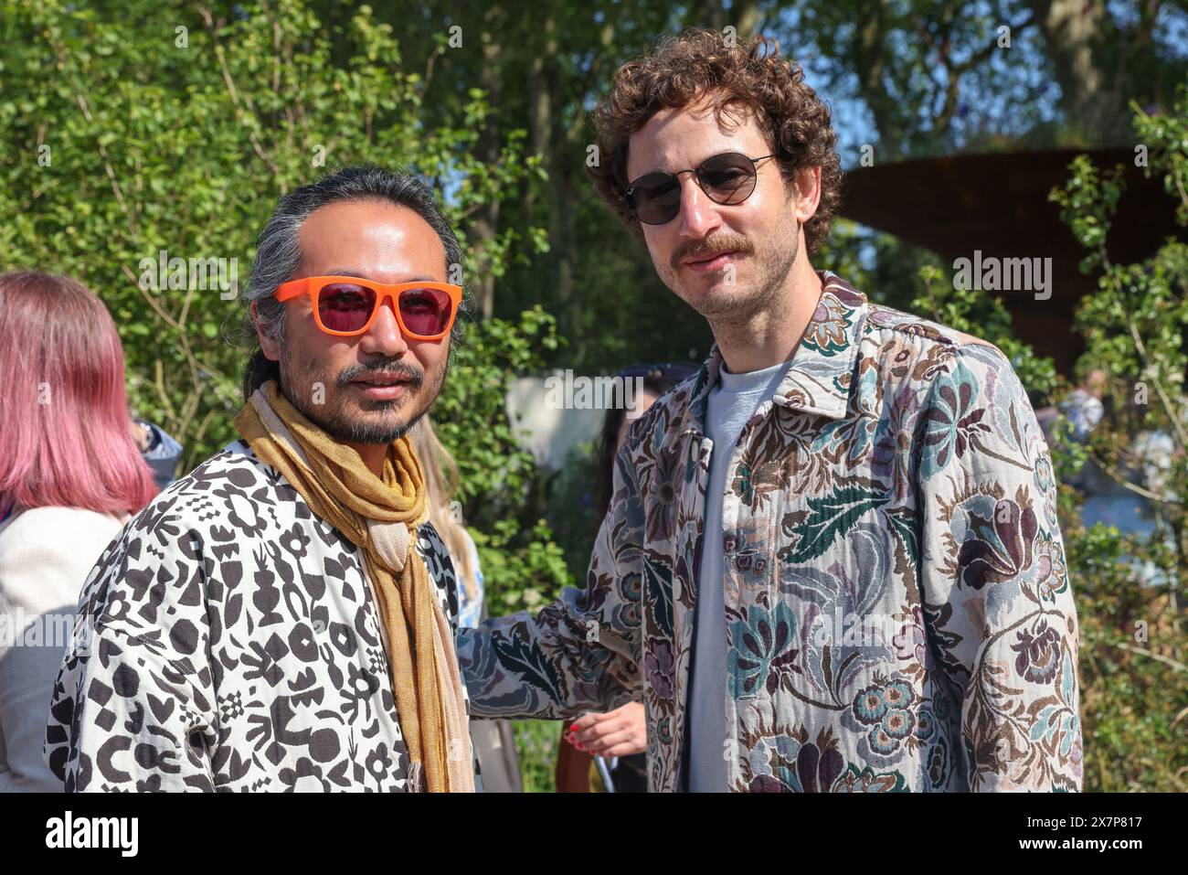 London, Großbritannien. Mai 2023. Besucher nehmen an der RHS Chelsea Flower Show 2024 Press Day in London Teil. Die jährliche Gartenausstellung findet vom 21. Bis 25. Mai 2024 im Royal Chelsea Hospital in London statt. (Credit Image: © Dinendra Haria/SOPA Images via ZUMA Press Wire) NUR REDAKTIONELLE VERWENDUNG! Nicht für kommerzielle ZWECKE! Stockfoto