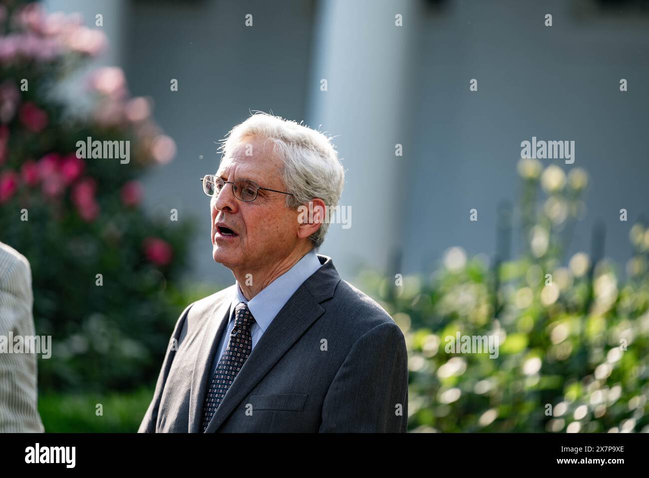 Am 19. Mai 2024 halten Präsident Joe Biden und der zweite Gentleman Douglas emhoff bei einer Feier zum Jewish American Heritage Month eine Rede Stockfoto