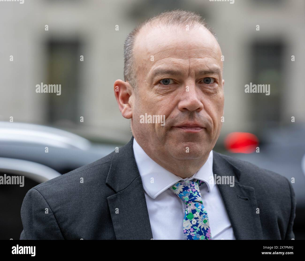 London, Großbritannien. Mai 2024. Minister der Regierung in Whitehall London Großbritannien Chris Heaton-Harris, Sekretär für Nordirland, Credit: Ian Davidson/Alamy Live News Stockfoto