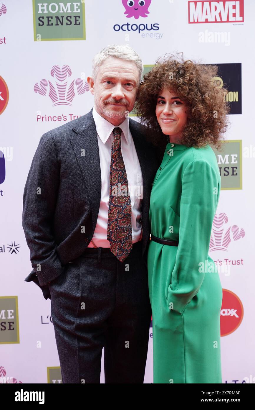 Martin Freeman nahm am Prince's Trust und am TKMaxx and Homesense Award im Theatre Royal Drury Lane in London Teil. Bilddatum: Dienstag, 21. Mai 2024. Stockfoto
