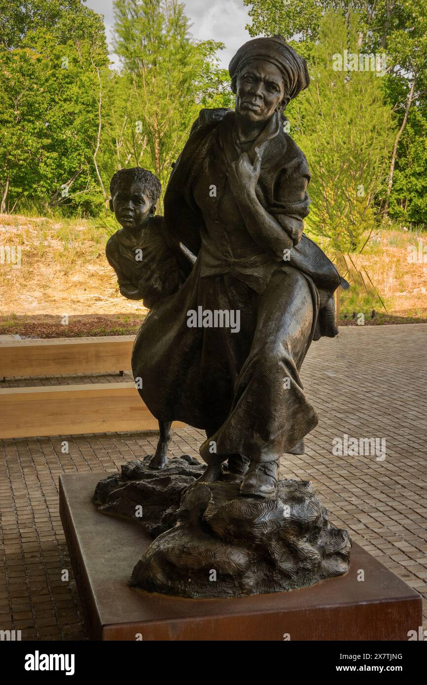 Freedom Monument Sculpture Park in Montgomery Alabama Stockfoto