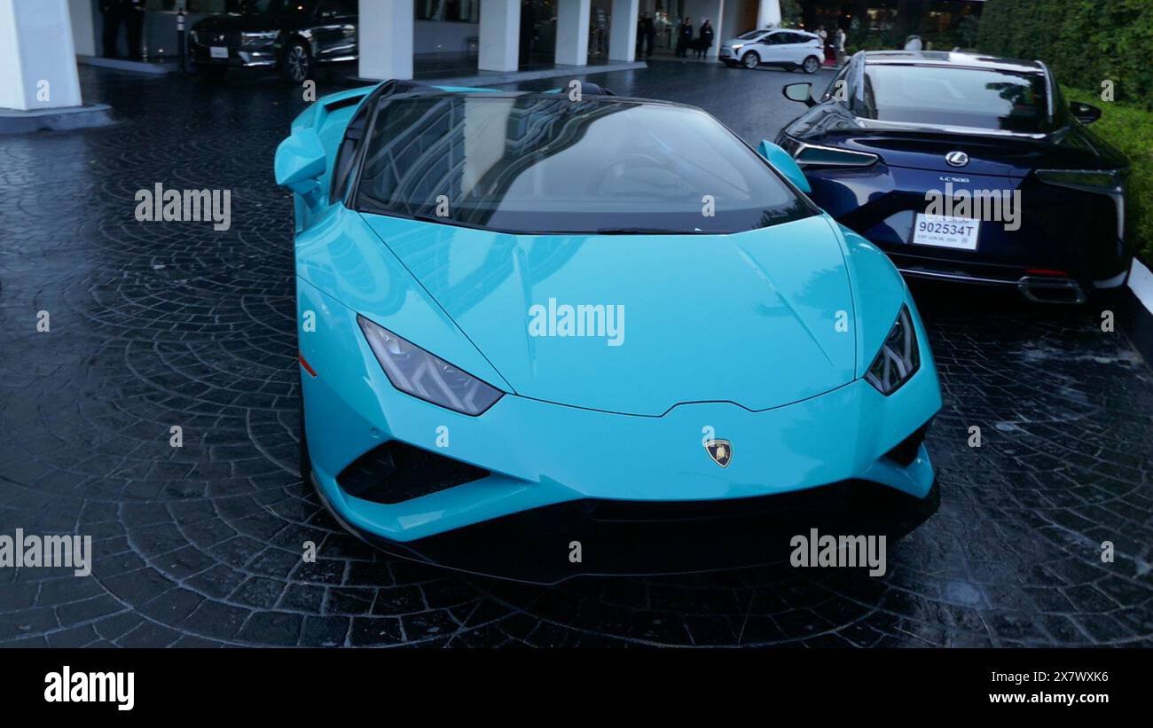 Mai 2024 Lamborghini bei der 15. Annual Thirst Gala Awards im SLS Beverly Hills Hotel am 18. Mai 2024 in Los Angeles, Kalifornien, USA. Foto: Barry King/Alamy Stock Photo Stockfoto