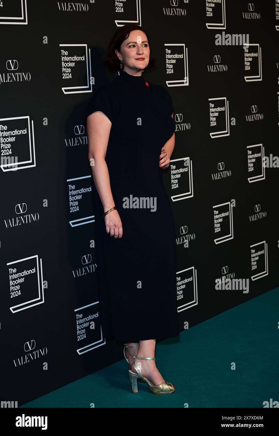 LONDON, ENGLAND – 21. MAI 2024: Charlotte Hamblin nimmt an der Ankündigung des International Booker Prize 2024 bei der Tate Modern in London Teil. Quelle: Siehe Li/Picture Capital/Alamy Live News Stockfoto