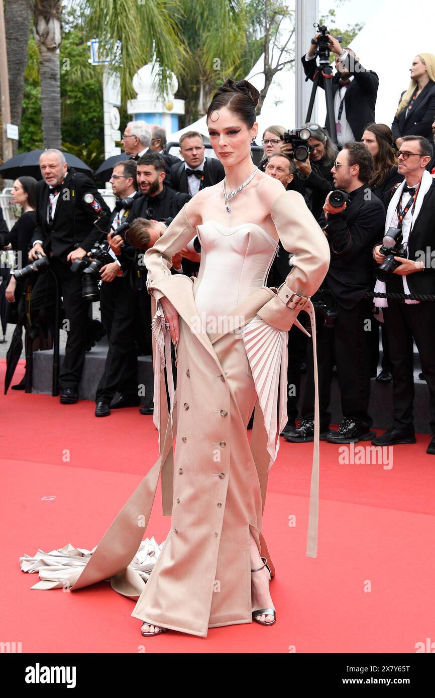 Coco Rocha bei der „The Apprentice“ Filmpremiere am 20.05.2024 im Rahmen vom 77. Filmfestival in Cannes Stockfoto Coco Rocha bei der „The Apprentice“ Filmpremiere am 20.05.2024 im Rahmen vom 77. Filmfestival in Cannes Stockfoto
