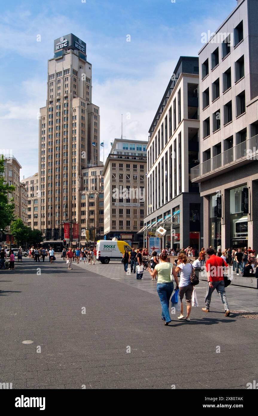 Belgien, Antwerpen, der KBC-Turm, Bauern Turm Stockfoto