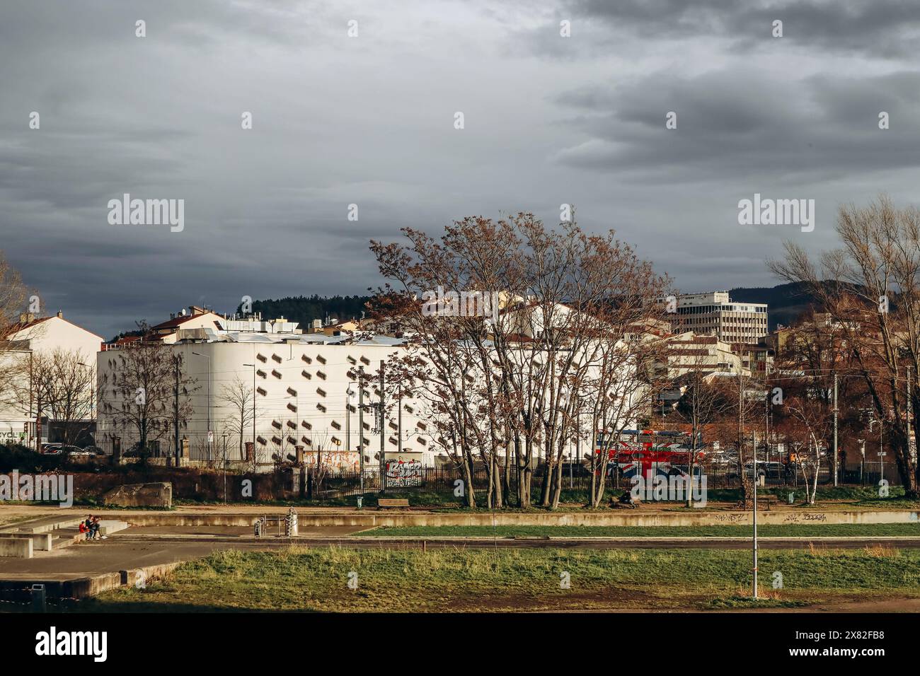 Saint Etienne, Frankreich - 30.12.2022: Arbeitsamt in Saint-Etienne Stockfoto