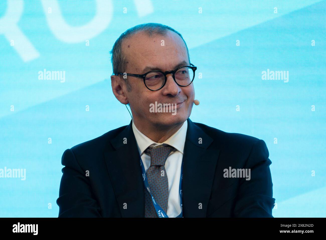 Rom, Italien. Auf dem Foto Federico Boschi (Ministerium für Umwelt und Energiesicherheit). NUR REDAKTIONELLE VERWENDUNG! NICHT FÜR KOMMERZIELLE ZWECKE! Stockfoto