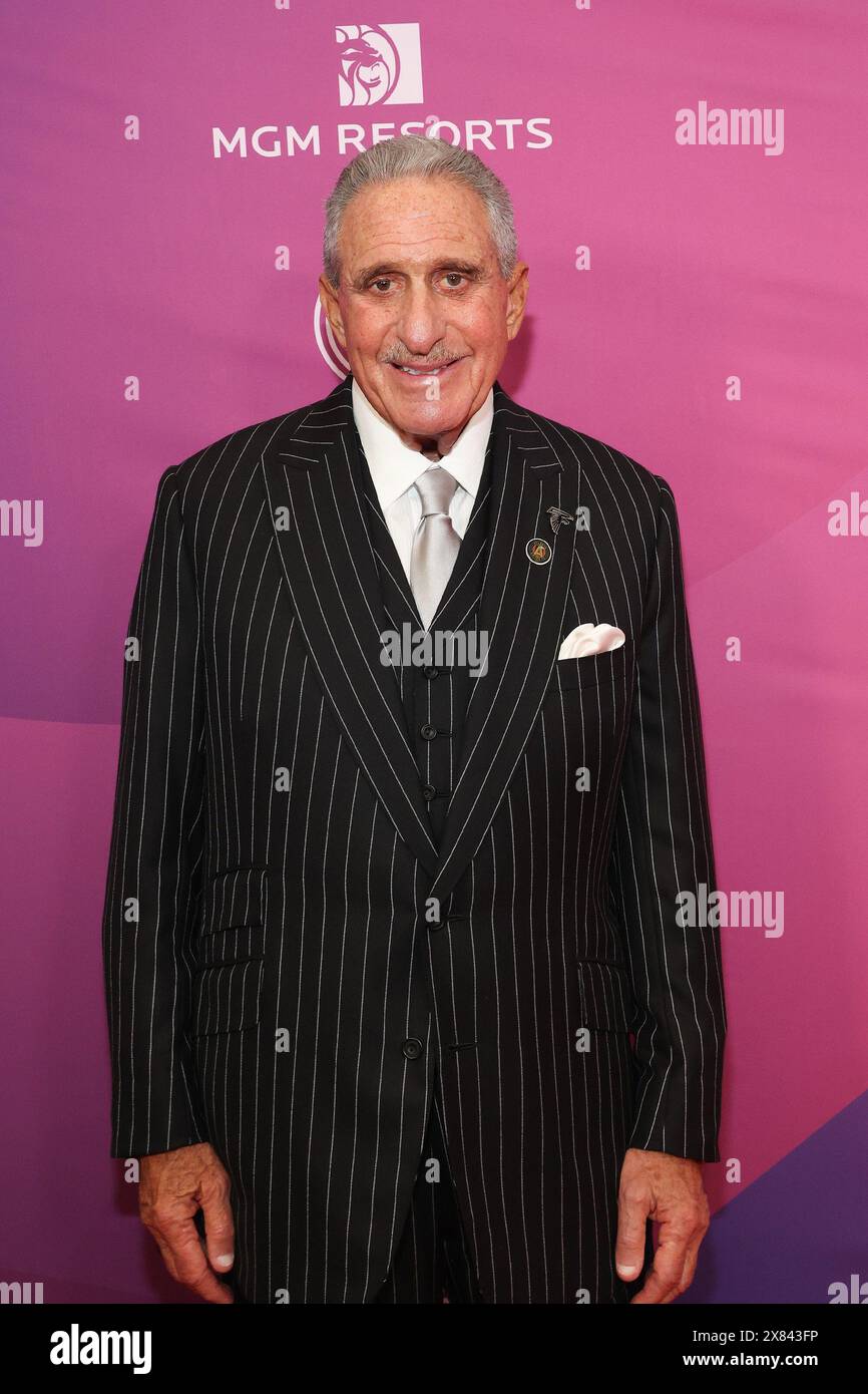 New York, USA. Ny. Mai 2024. Arthur blank bei Ankunft für den 17. Annual Sports Business Awards, New York Marriott Marquis Hotel, New York, NY, 22. Mai 2024. Quelle: Manoli Figetakis/Everett Collection/Alamy Live News Stockfoto