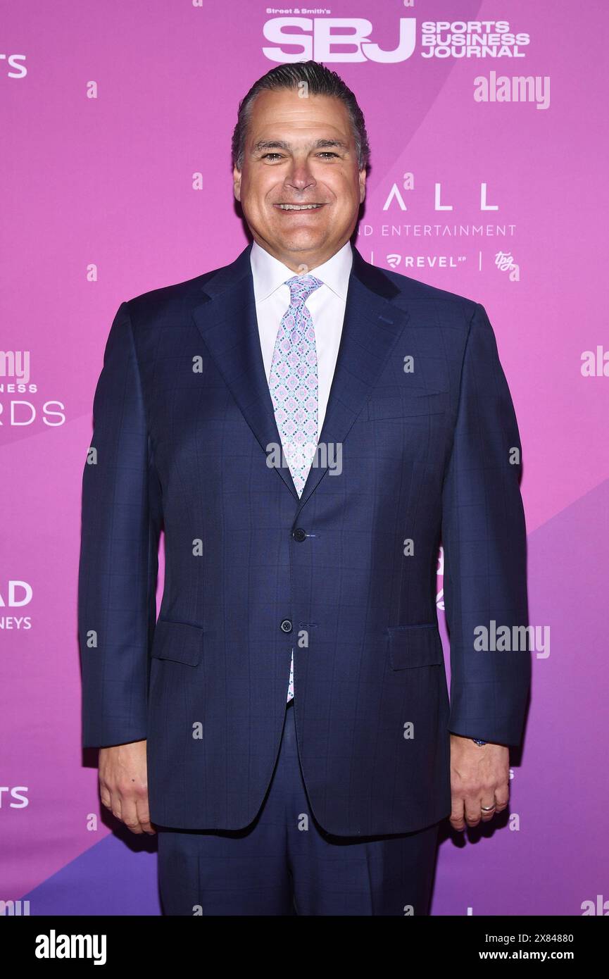 New York, USA. Mai 2024. Alex Martins nimmt an der Gala der SBJ Sports Business Awards 2024 im Mariott Marquis in New York, NY, am 22. Mai 2024 Teil. (Foto: Anthony Behar/SIPA USA) Credit: SIPA USA/Alamy Live News Stockfoto