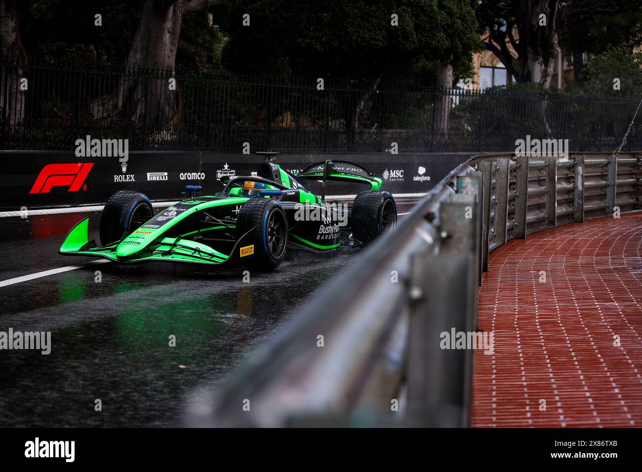 05 MALONY Zane (bar), Rodin Motorsport, Dallara F2 2024, Action während der 5. Runde der FIA Formel 2 Meisterschaft 2024 vom 23. Bis 26. Mai 2024 auf dem Circuit de Monaco, in Monaco - Foto Eric Alonso / DPPI Stockfoto
