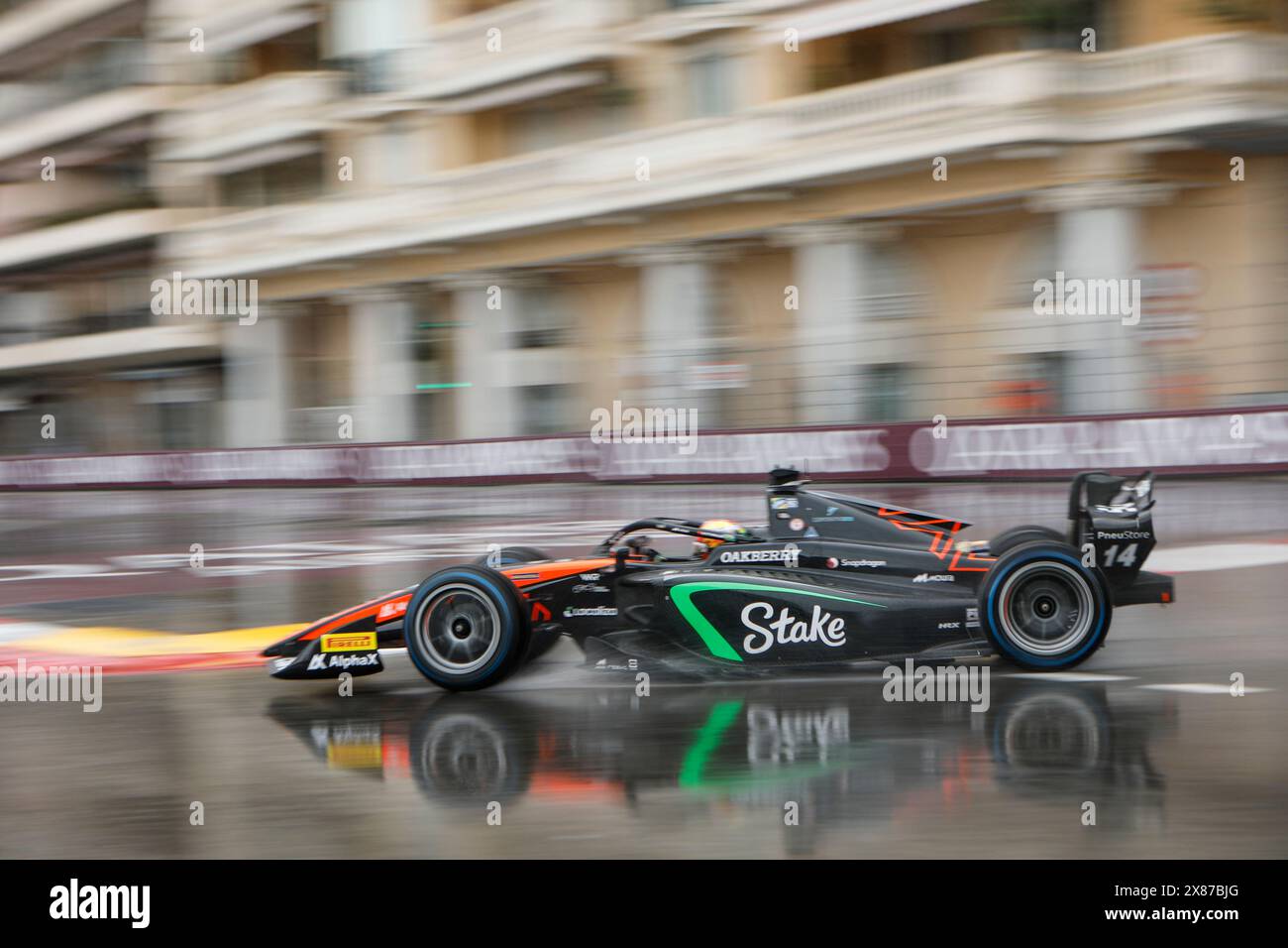 Monte Carlo, Fürstentum Monaco. Mai 2024. FIA Formel-2-Meisterschaft auf dem Circuit de Monaco in Monte Carlo. Abbildung: © Piotr Zajac/Alamy Live News Stockfoto