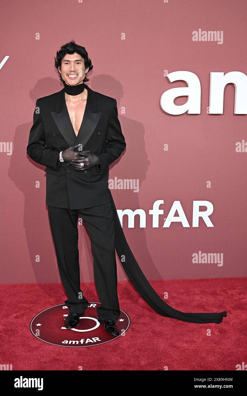 Patrick Ta nimmt am 23. Mai 2024 an der amfAR Cannes Gala 30. Ausgabe Teil, die vom Chopard and Red Sea International Film Festival im Hotel du Cap-Eden-Roc präsentiert wird. Foto: David NIVIERE/ABACAPRESS. COM Credit: Abaca Press/Alamy Live News Stockfoto