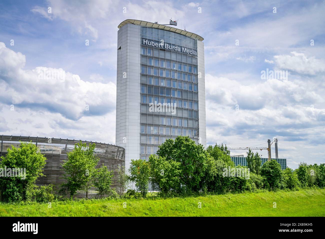Hubert Burda Media Tower, Offenburg, Baden-Württemberg, Deutschland Stockfoto