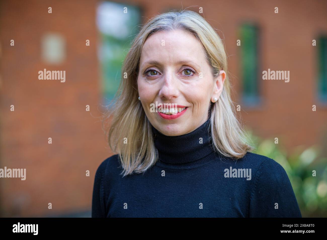 Die Polizei- und Kriminalkommissarin Sarah Taylor vom Büro der Polizei und Kriminalkommissarin für Norfolk Stockfoto