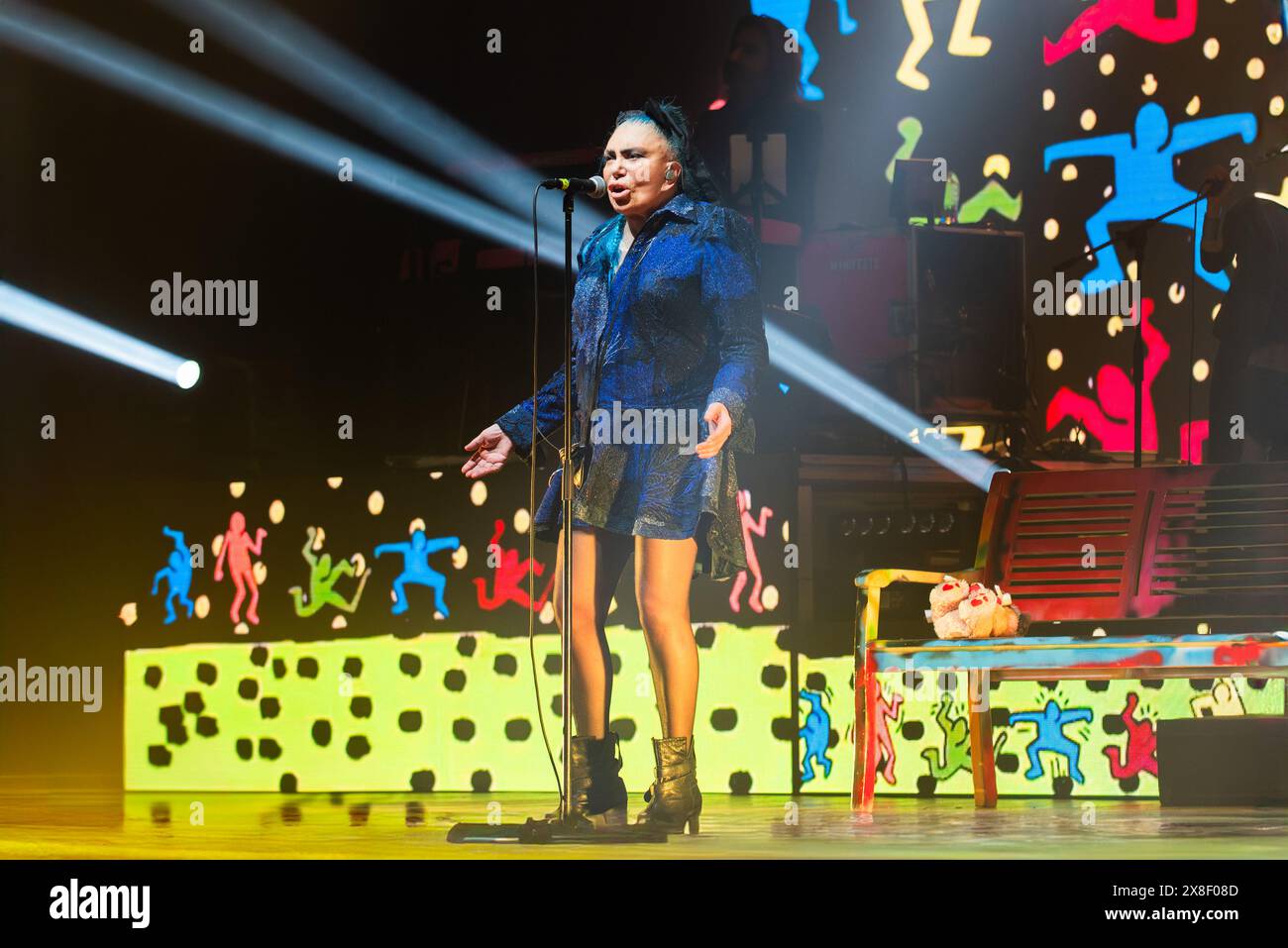 Loredana Bertè in Concerto al Teatro Colosseo di Torino il 24 Maggio 2024 - Foto di Luca Moschini Stockfoto