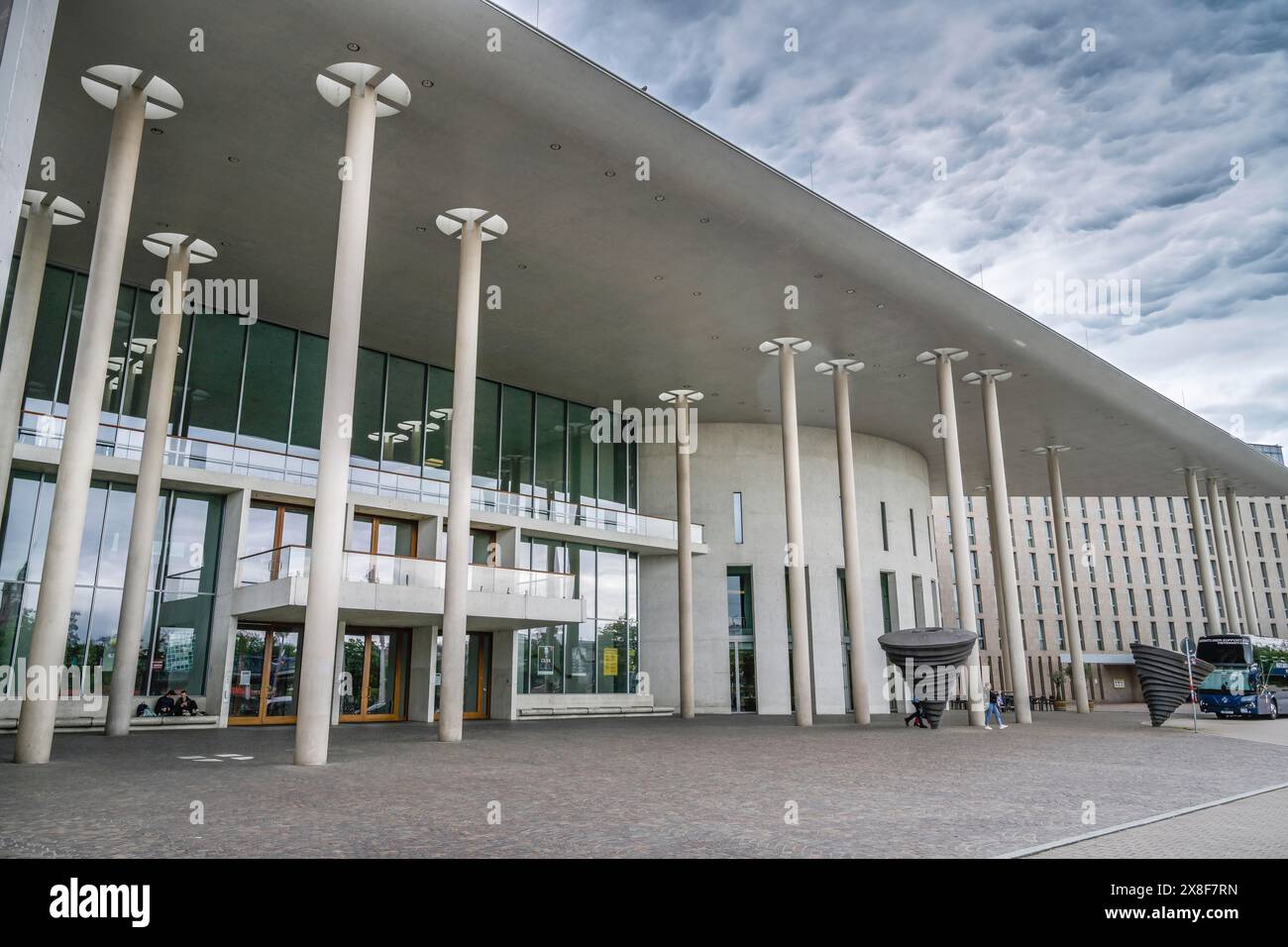 Konzerthaus, Konrad-Adenauer-Platz, Freiburg im Breisgau, Baden-Württemberg, Deutschland Stockfoto