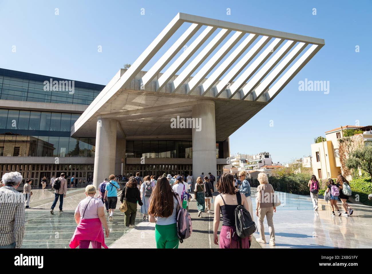 Das Akropolis-Museum, Athen, Griechenland, Europa. Stockfoto