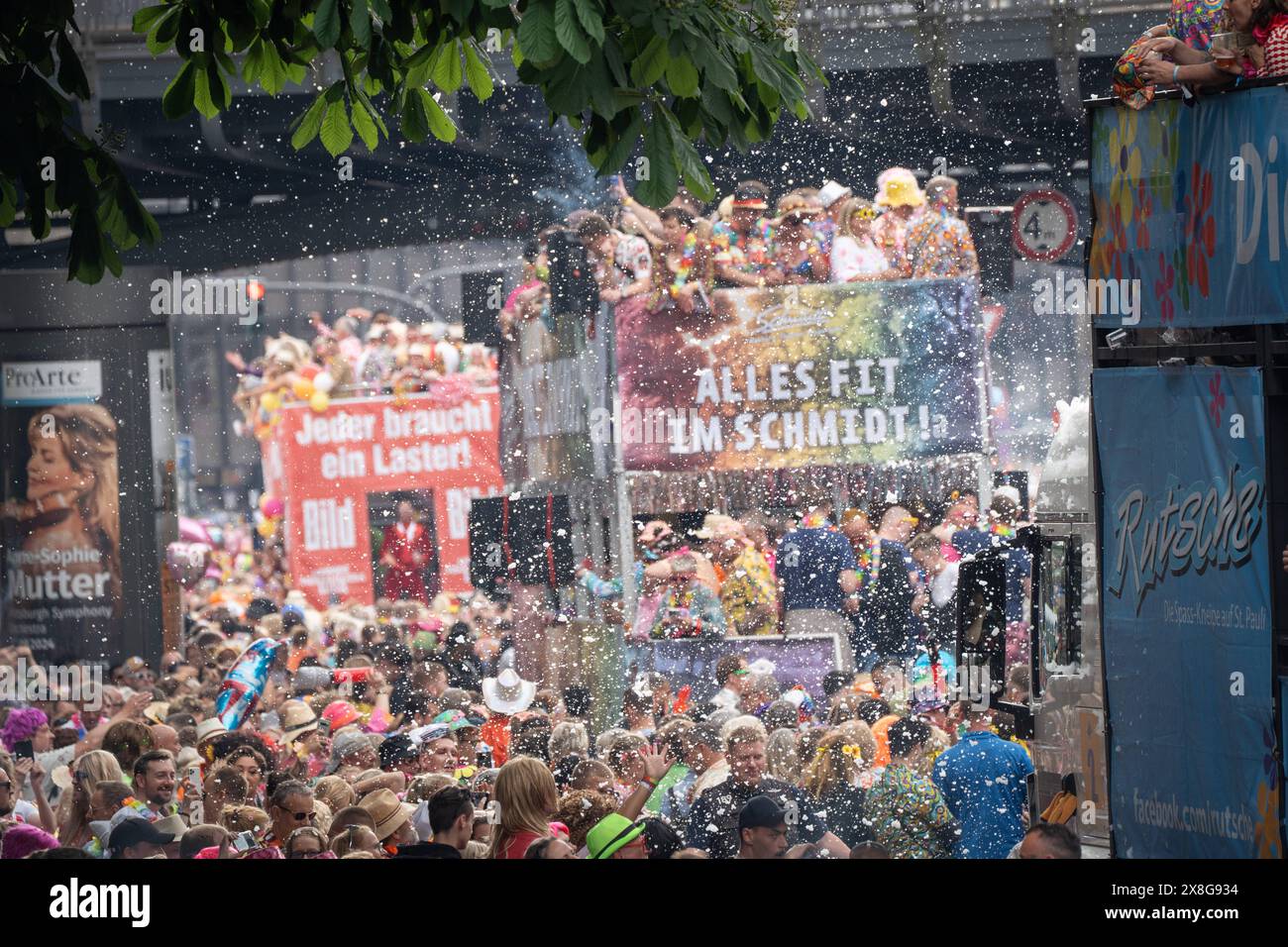  Schlagermove 2024 in Hamburg Schlagermove 2024 in Hamburg, Hamburg Bildidee 